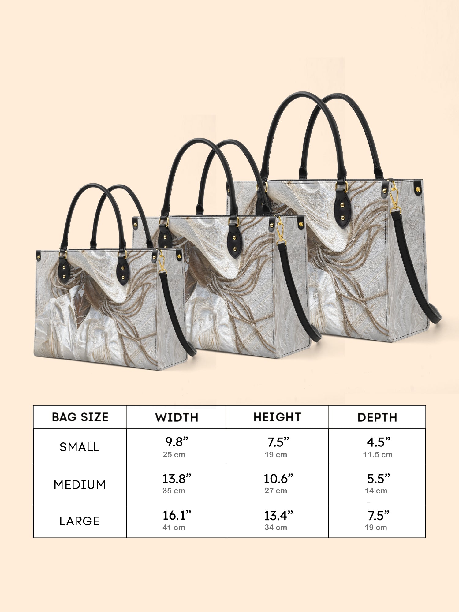 Ebony Dust Premium Leather Handbag QR0TD450