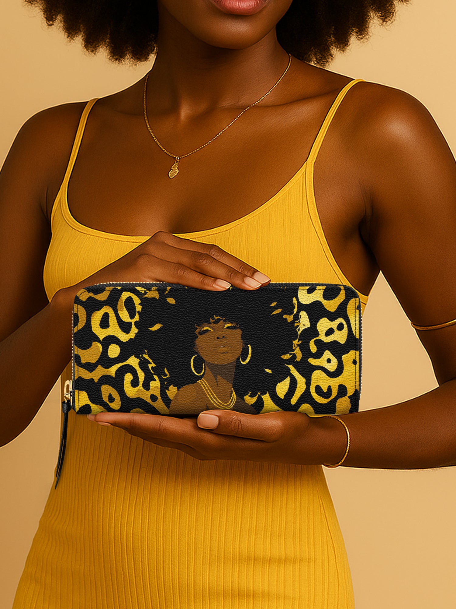 Golden Spirit Slimline Zippy Wallet QR0TV231