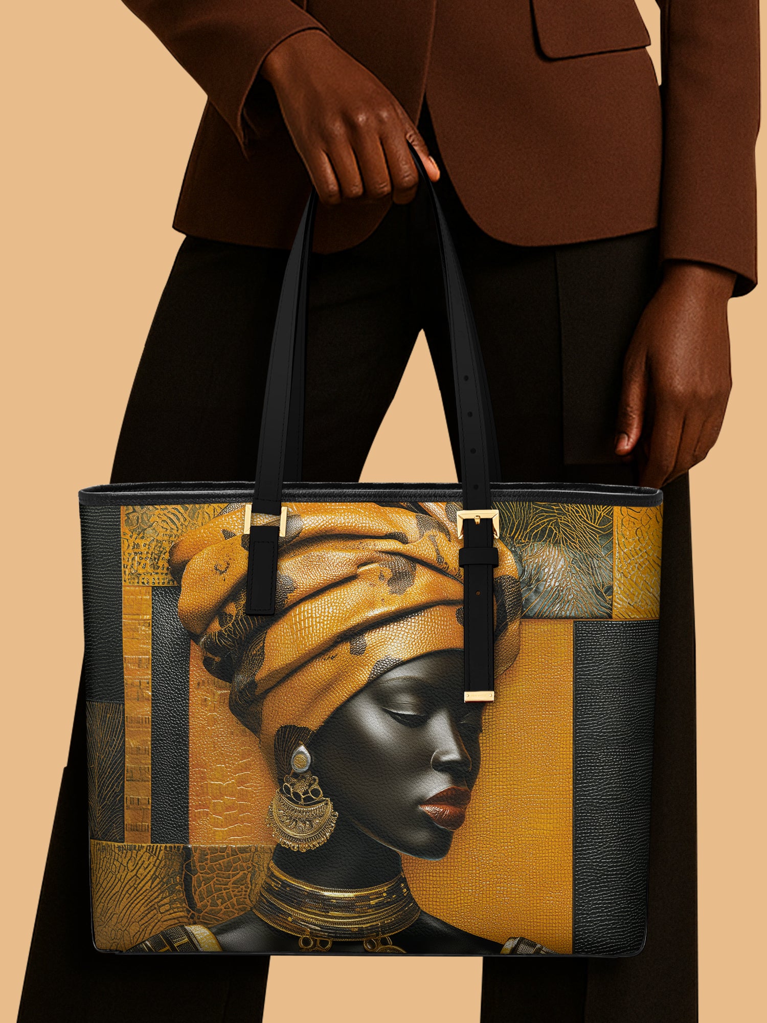 Arden Luxe Sleek Leather Tote QR0XD561