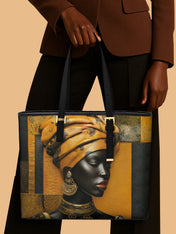 Arden Luxe Sleek Leather Tote QR0XD561