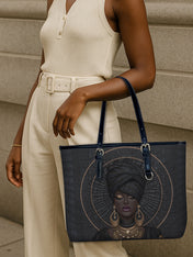 Midnight Halo Leather Bucket Bag QR0XD780