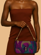 Golden Halo Portrait Classic Zip Pochette QR0HH125