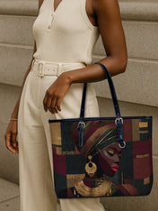 Crimson Majesty Leather Bucket Bag QR0XD778