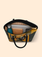 Arden Luxe Sleek Leather Tote QR0XD561