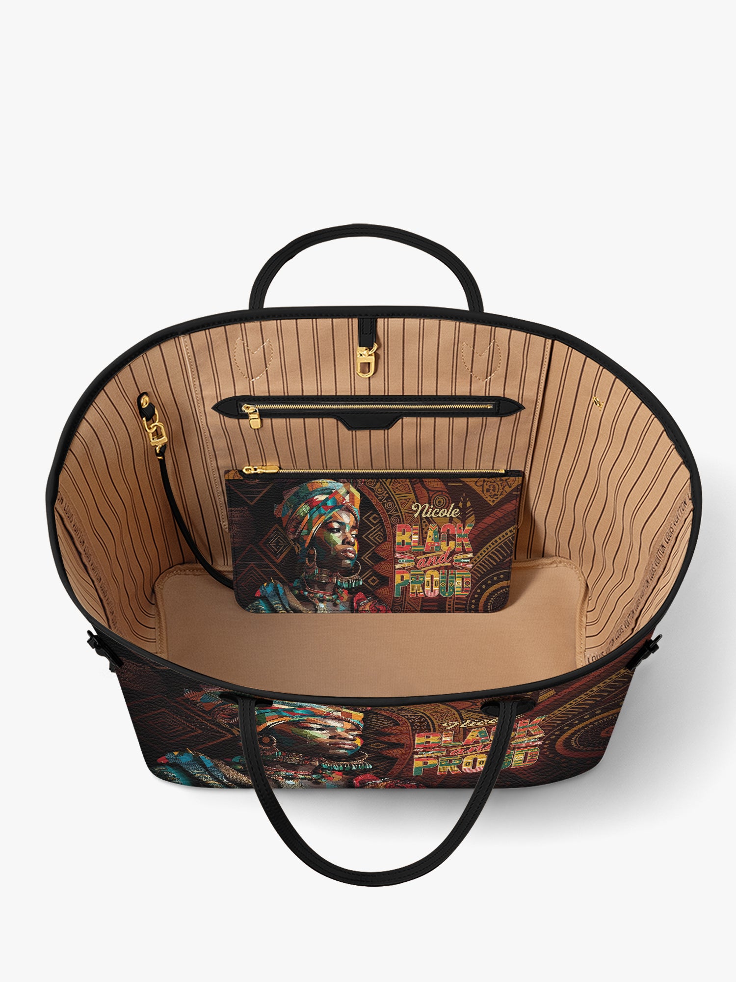 Black Proud Classic Shopper Tote