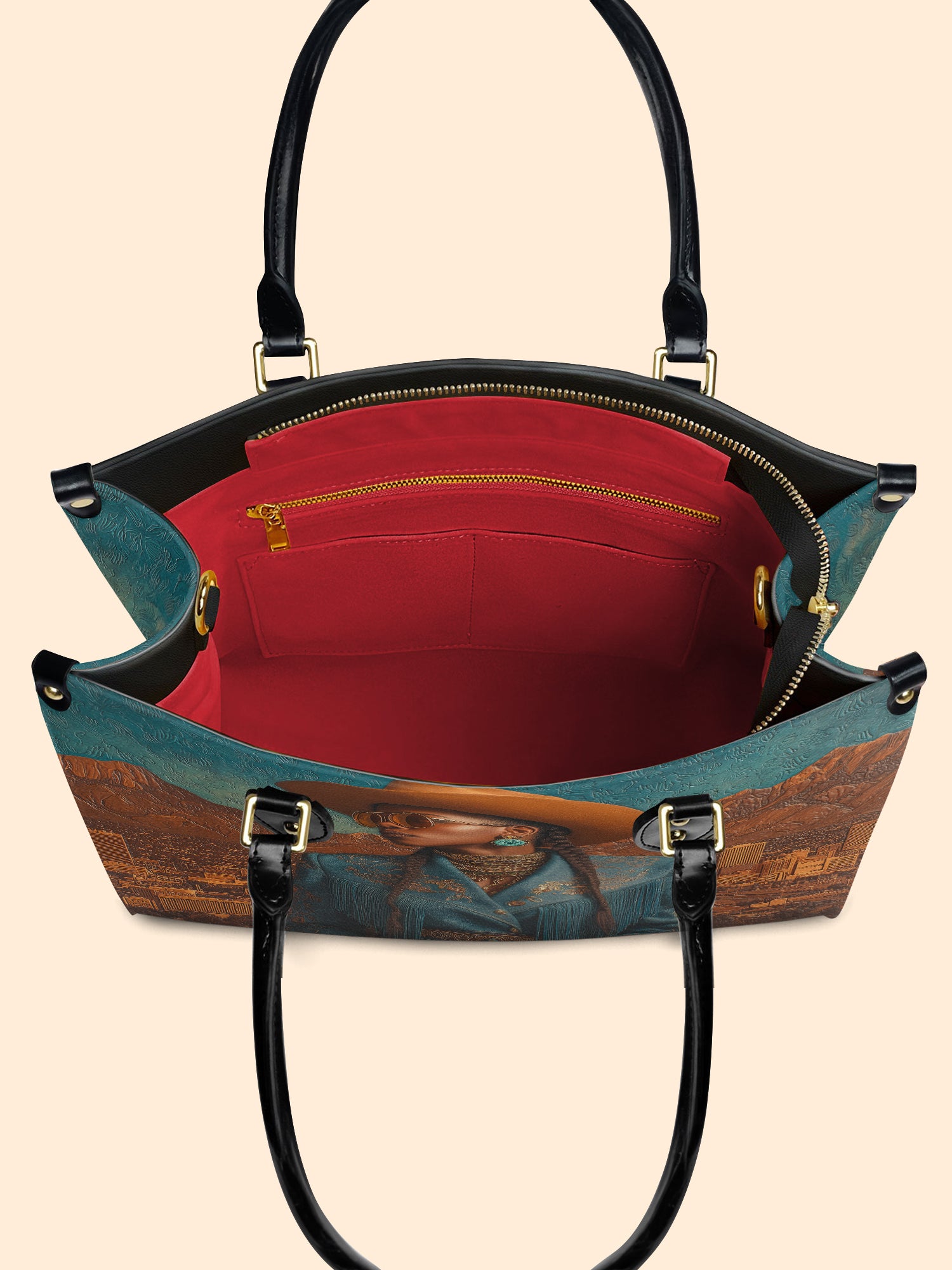 El Paso Spirit Premium Leather Handbag QR0HH203