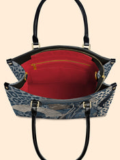 Black Canyon Queen Premium Leather Handbag QR0TD494