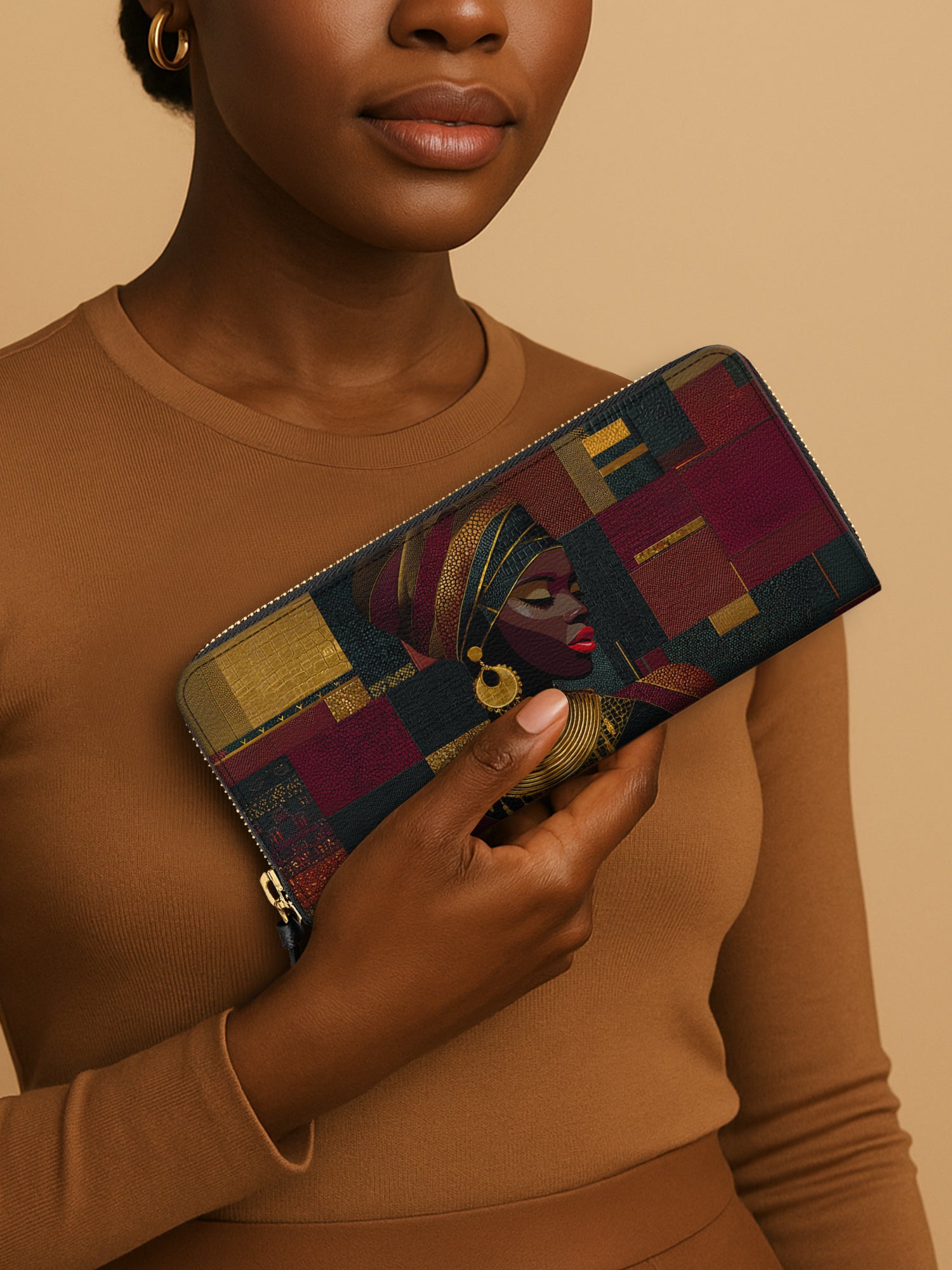 Crimson Majesty Slimline Zippy Wallet QR0XD787