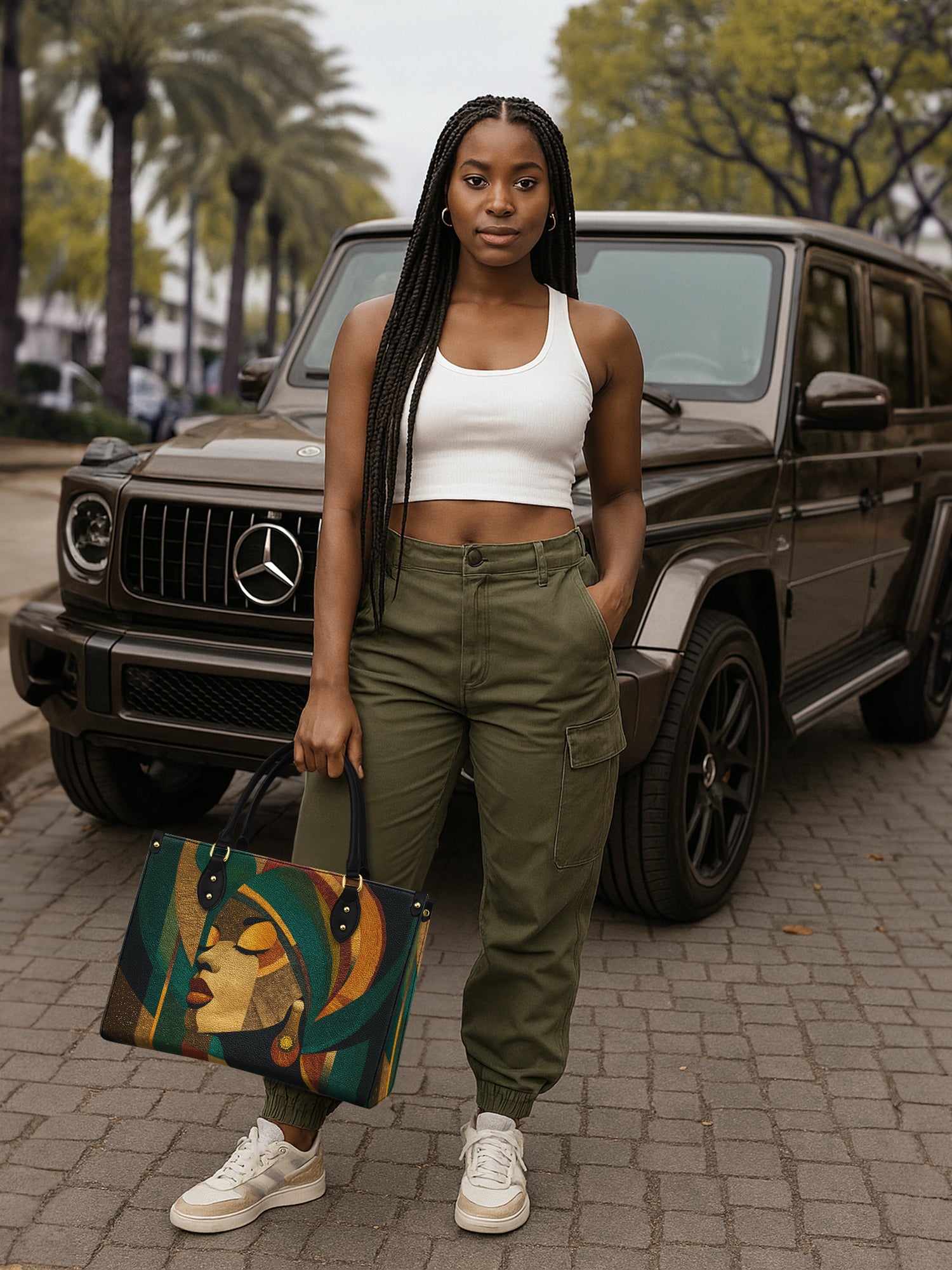 Velvet Ritual Premium Leather Handbag QR0XD514