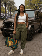 Velvet Ritual Premium Leather Handbag QR0XD514