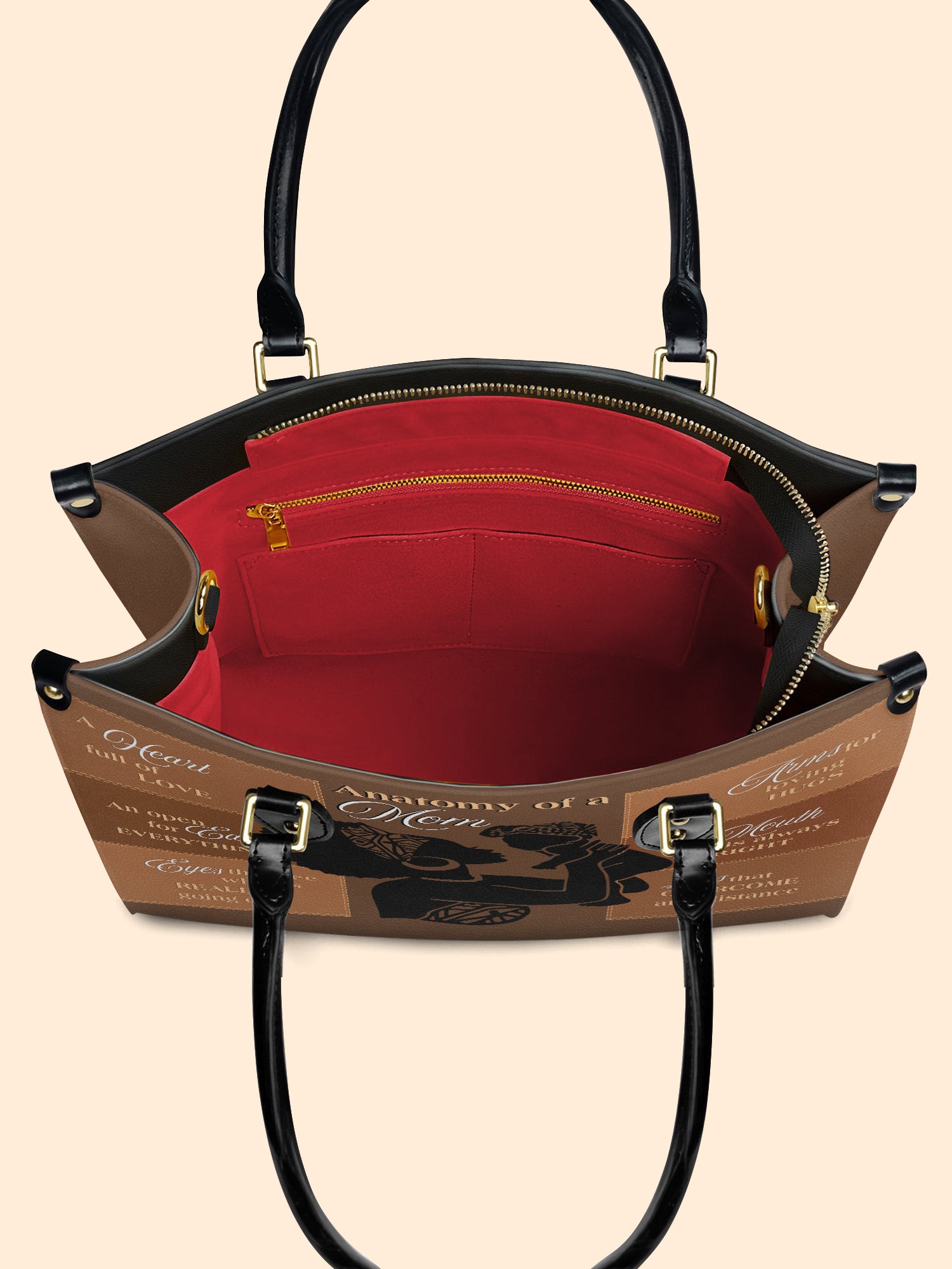 Anatomy Of Love Premium Leather Handbag QR0TD651