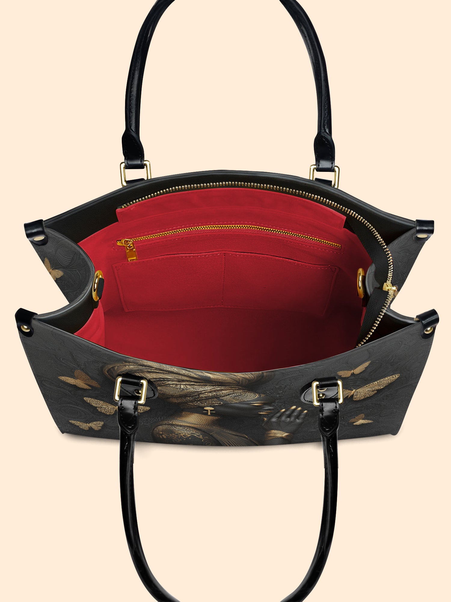 Divine Stillness Premium Leather Handbag QR0TV245