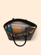 Voices of Glory Sleek Leather Tote QR0XD722
