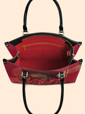 Desert Rose Belle Premium Leather Handbag QR0TD500