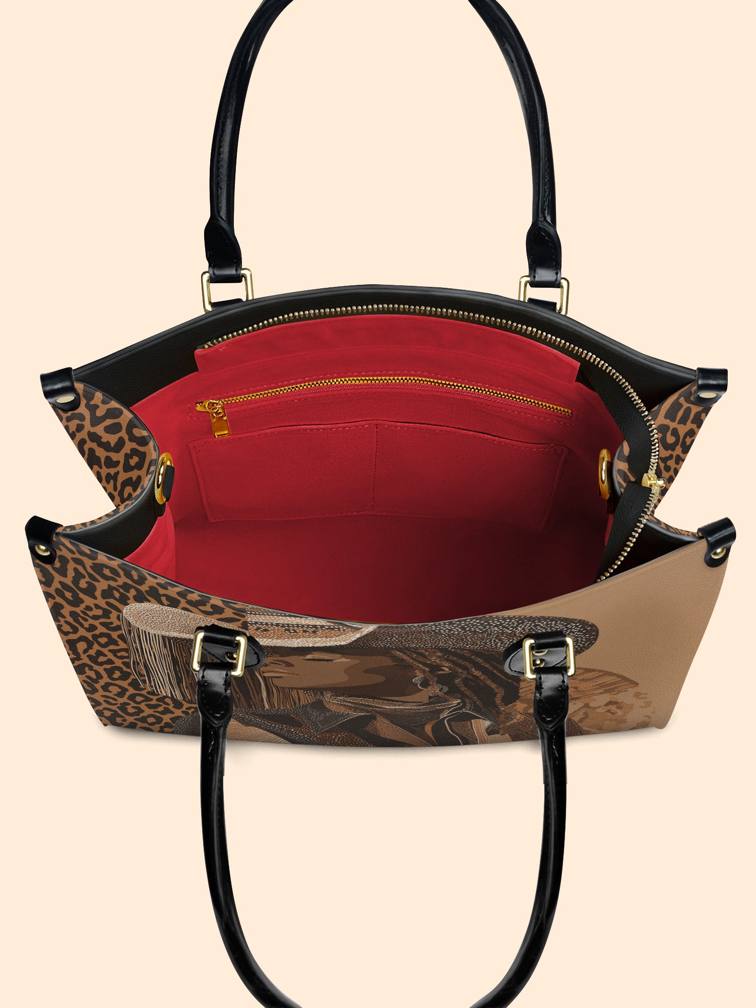 Mahogany Rider Premium Leather Handbag QR0TD503