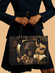 Calla Queen Premium Leather Handbag QR0XD219