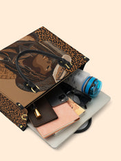 Mahogany Rider Premium Leather Handbag QR0TD503