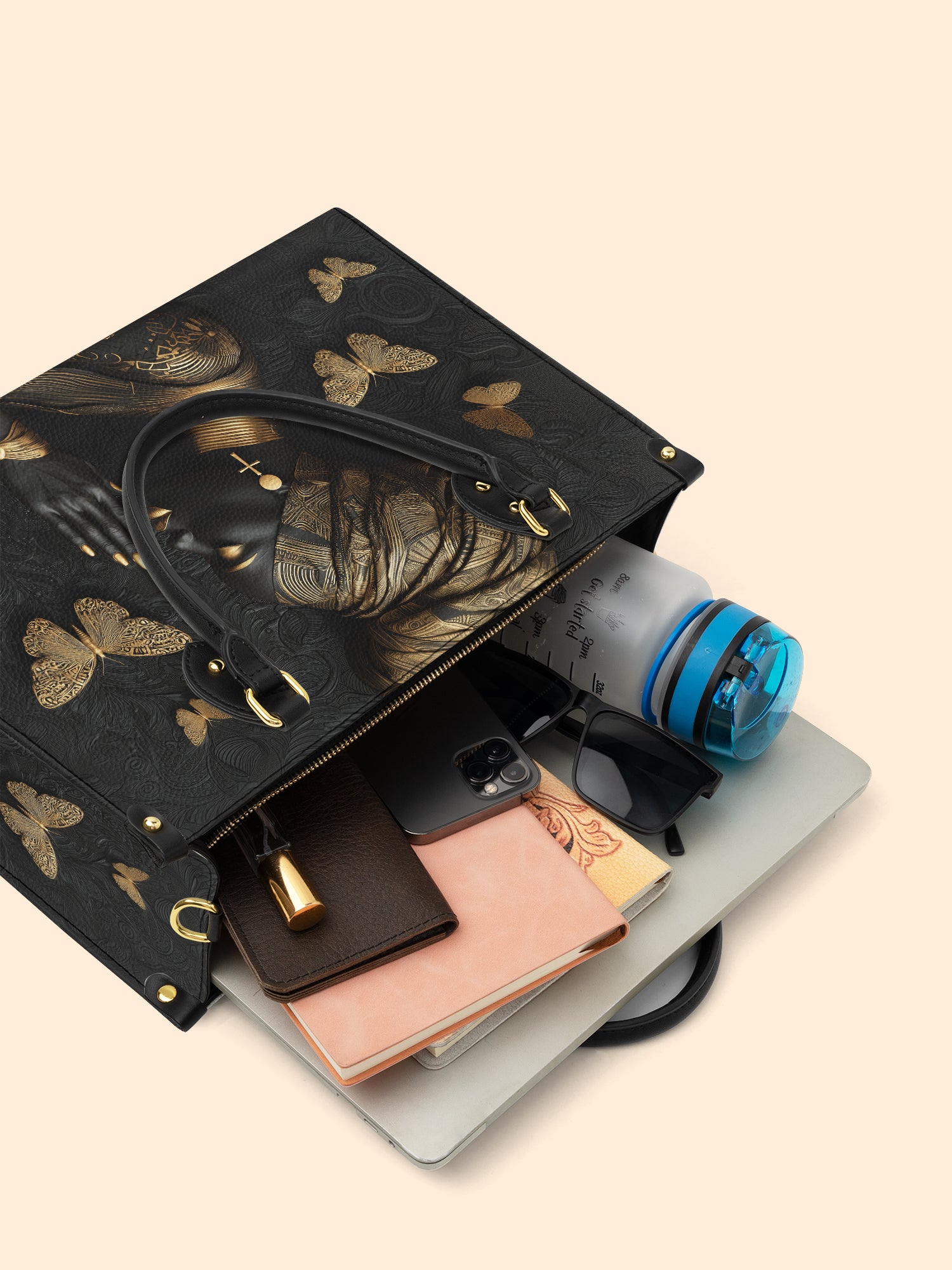 Divine Stillness Premium Leather Handbag QR0TV245