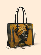 Arden Luxe Sleek Leather Tote QR0XD561