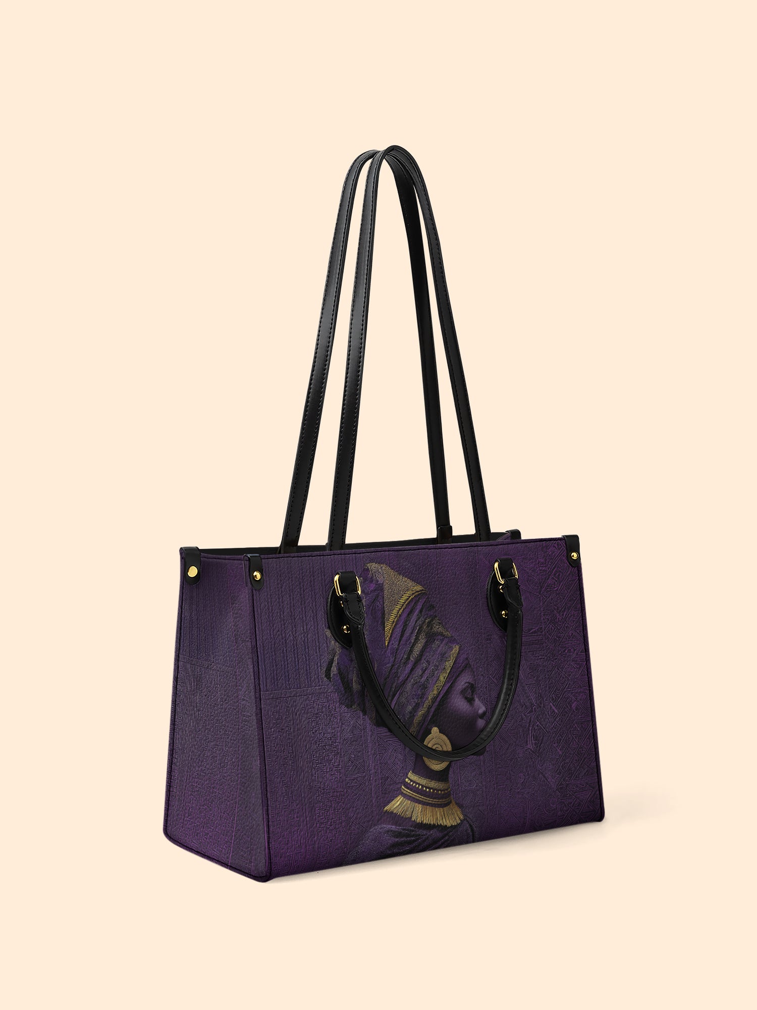 Amethyst Queen Premium Leather Handbag QR0TV170