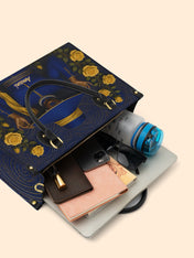 Regal Bloom Premium Leather Handbag