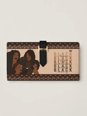 Love Joy History Tab Closure Wallet