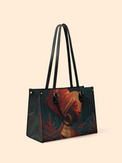 Crimson Empress Premium Leather Handbag QR0HH118