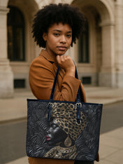 Regal Serenity Leather Bucket Bag QR0XD734