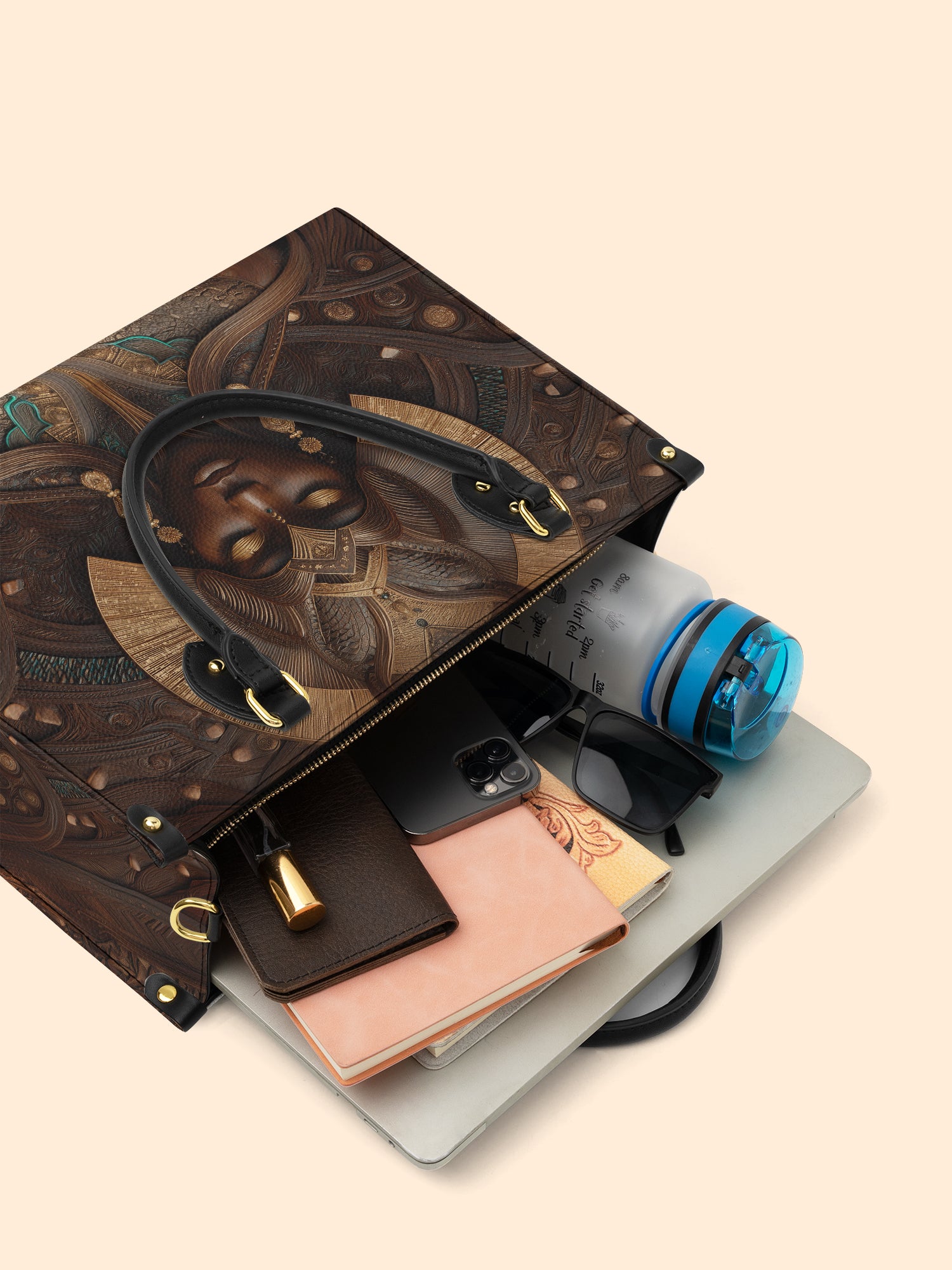 Auri Monarch Premium Leather Handbag QR0XD705