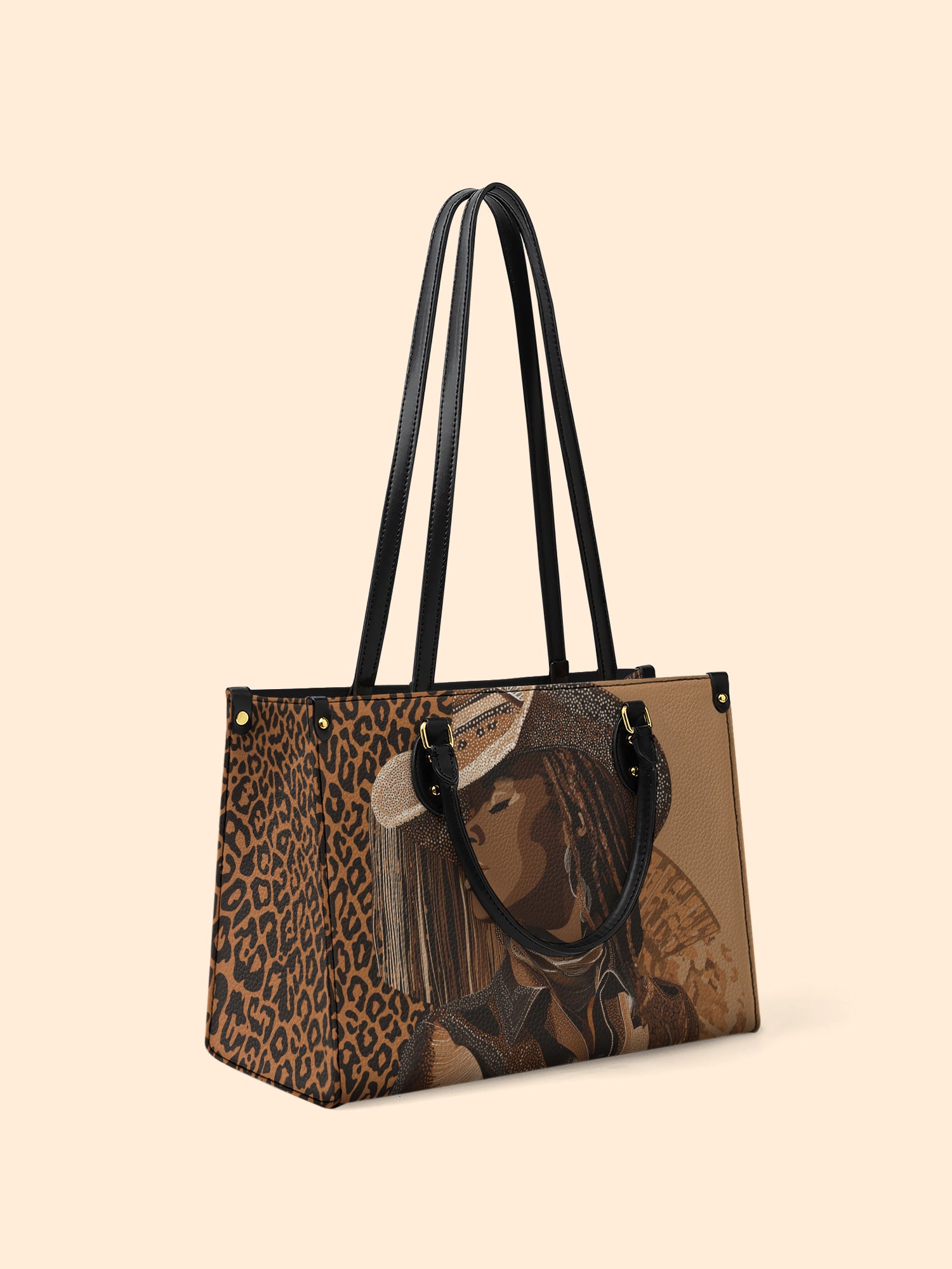 Mahogany Rider Premium Leather Handbag QR0TD503