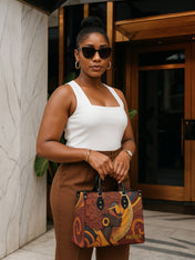 Royal Vision Premium Leather Handbag
