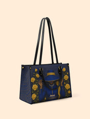 Regal Bloom Premium Leather Handbag