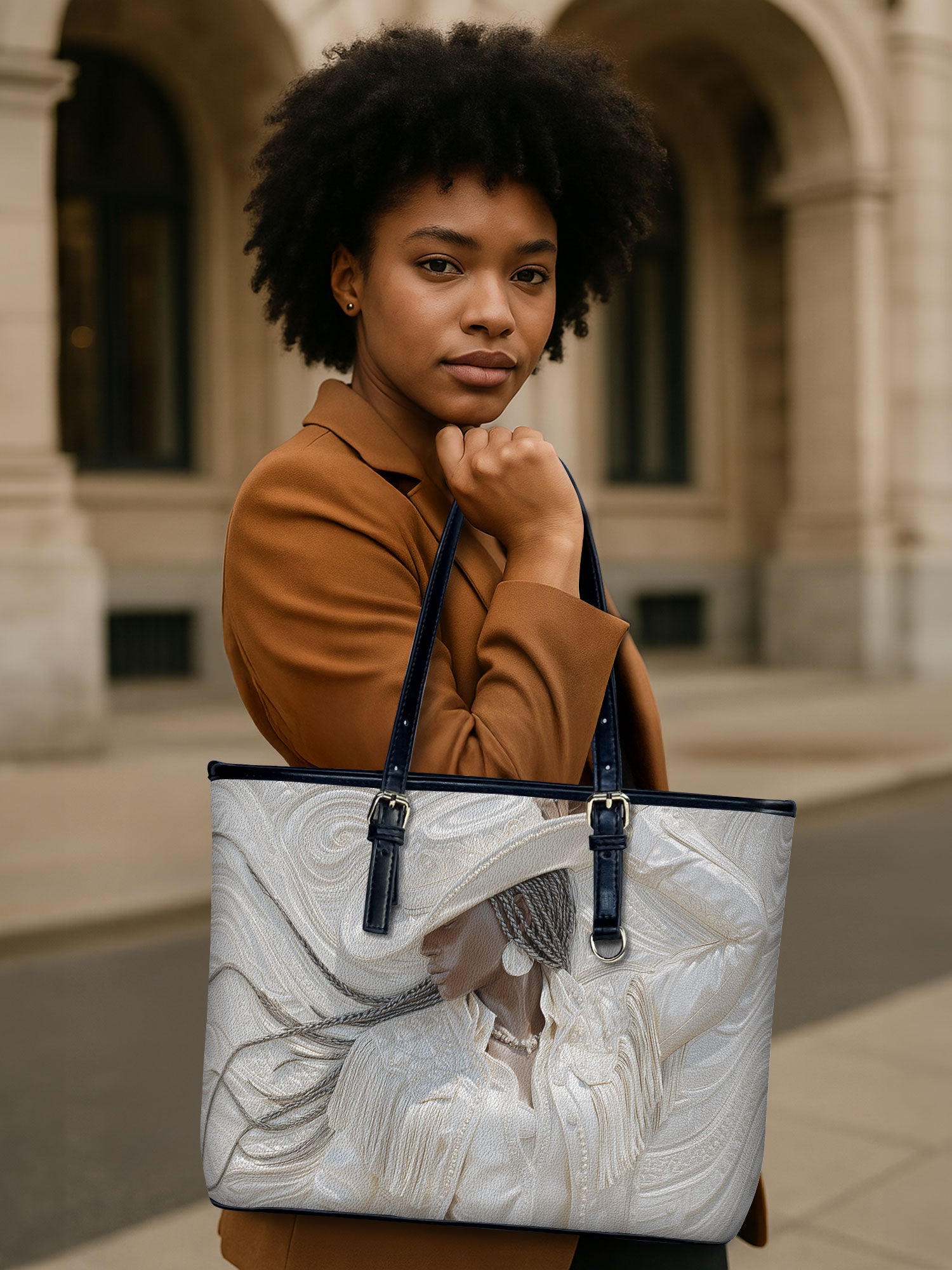 Midnight Rodeo Premium Leather Handbag QR0TD453