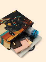 Ebony Horizon Premium Leather Handbag QR0TV179