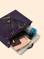 Amethyst Queen Premium Leather Handbag QR0TV170