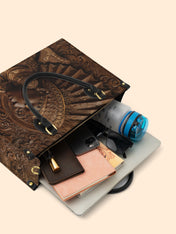 Carai Dawn Premium Leather Handbag QR0XD704