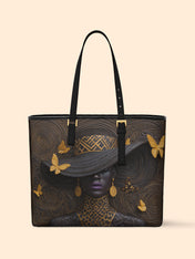 Voices of Glory Sleek Leather Tote QR0XD722