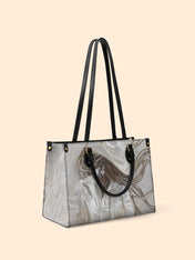 Ebony Dust Premium Leather Handbag QR0TD450