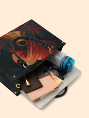 Crimson Empress Premium Leather Handbag QR0HH118