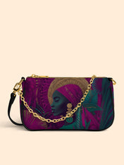 Golden Halo Portrait Classic Zip Pochette QR0HH125