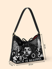 Black Beauty Bowline Hobo Bag QR0XD1026