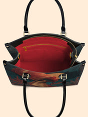 Crimson Empress Premium Leather Handbag QR0HH118