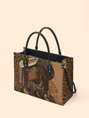 Mahogany Rider Premium Leather Handbag QR0TD503