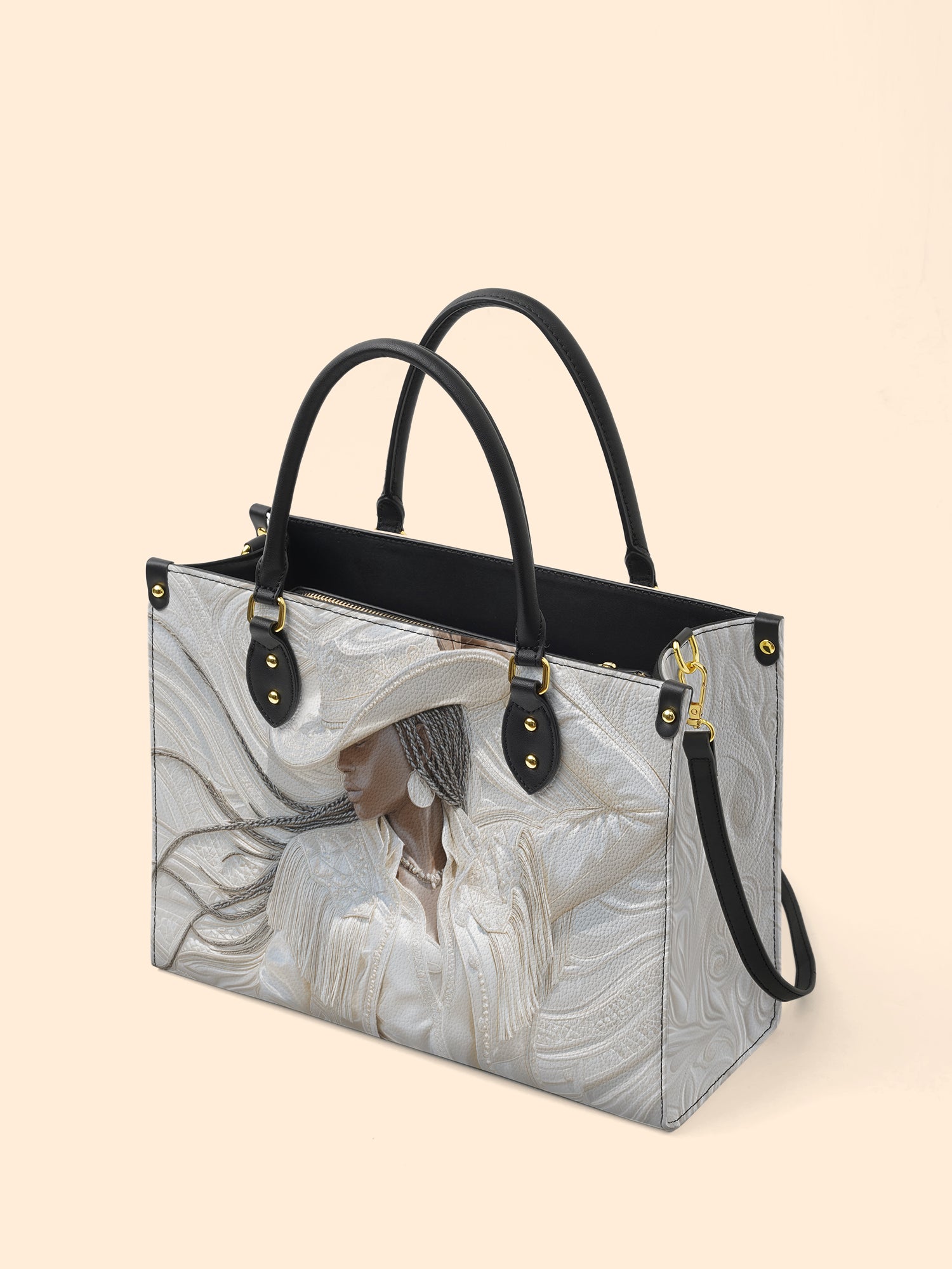Midnight Rodeo Premium Leather Handbag QR0TD453