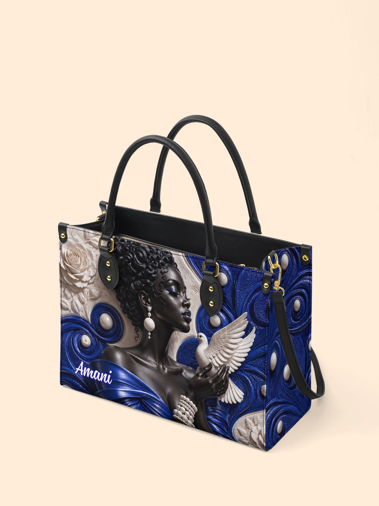 Royal Serene Premium Leather Handbag