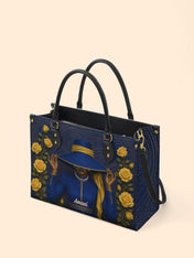 Regal Bloom Premium Leather Handbag
