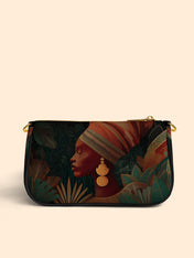 Adorned Silhouette Classic Zip Pochette QR0HH122