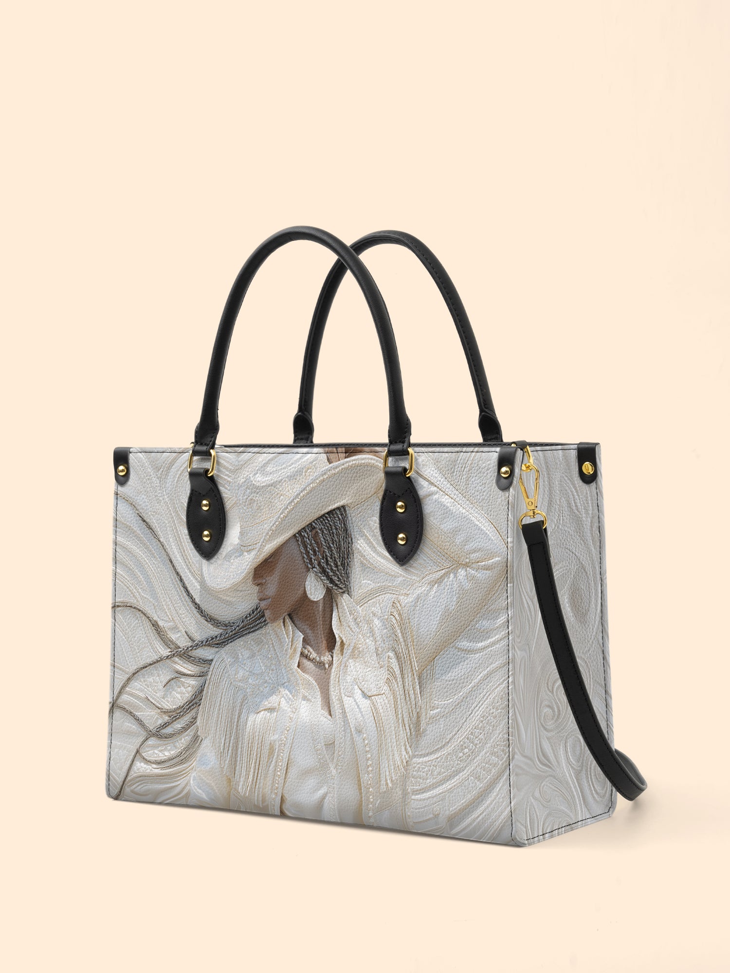 Midnight Rodeo Premium Leather Handbag QR0TD453