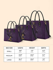 Amethyst Queen Premium Leather Handbag QR0TV170
