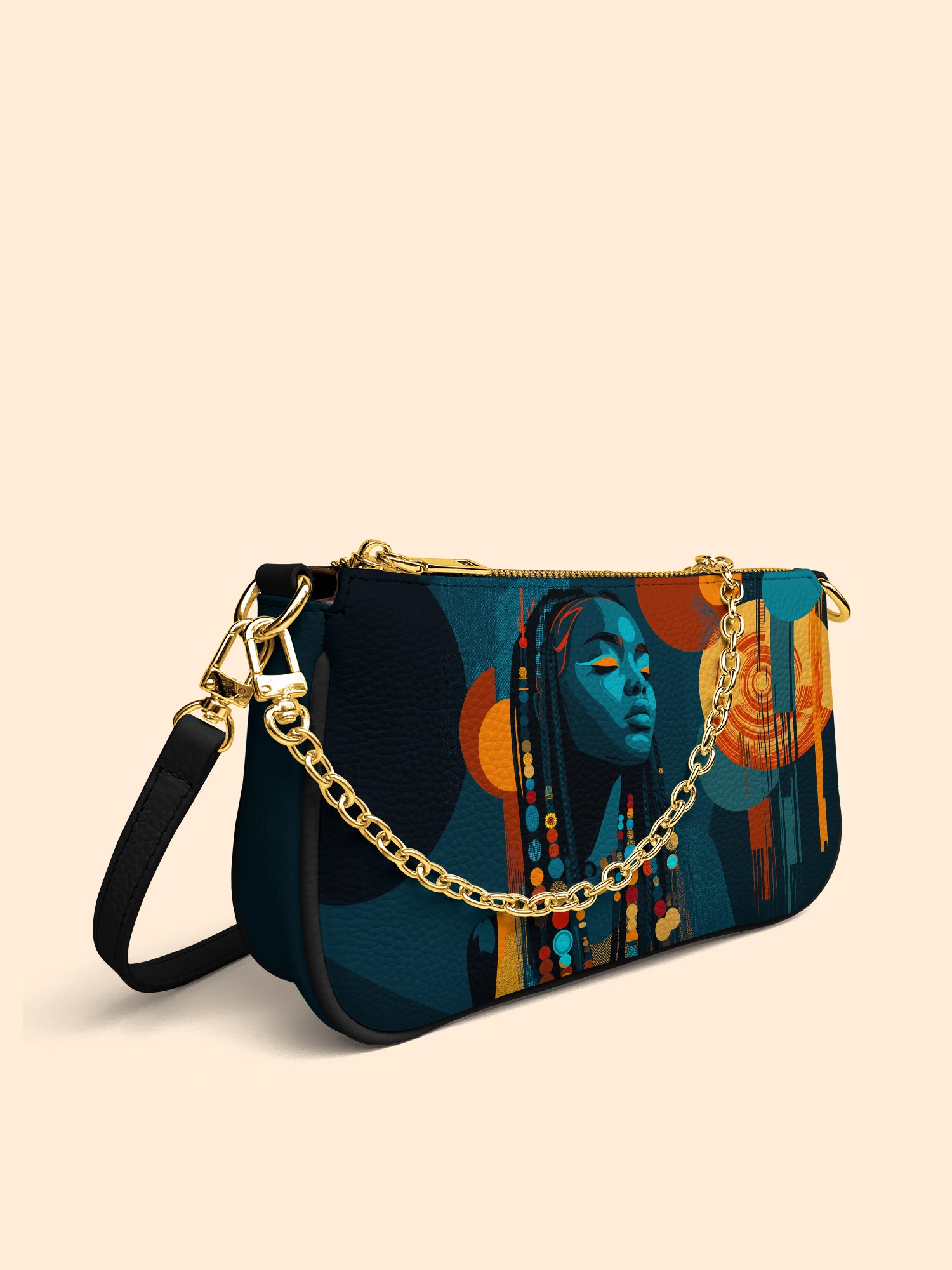 Echo Of Tribe Classic Zip Pochette QR0TV183